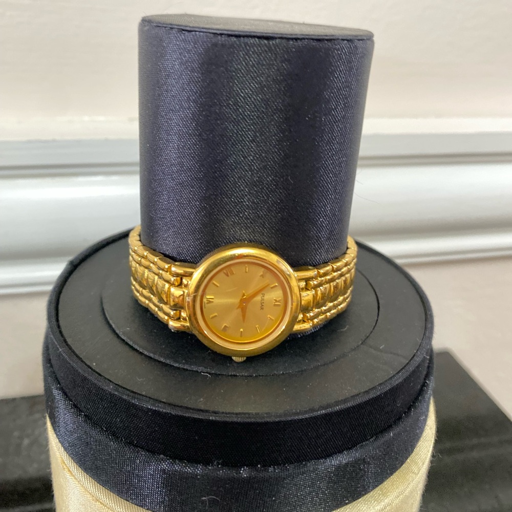 Vintage Pulsar Gold-Tone Watch